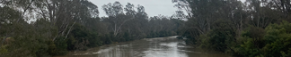 Goulburn river flowing