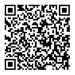 A qr code with a black and white background
Description automatically generated