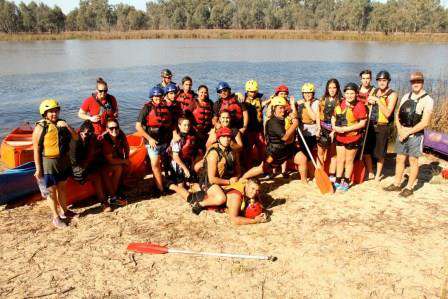 Yorta Yorta Youth Journey participants