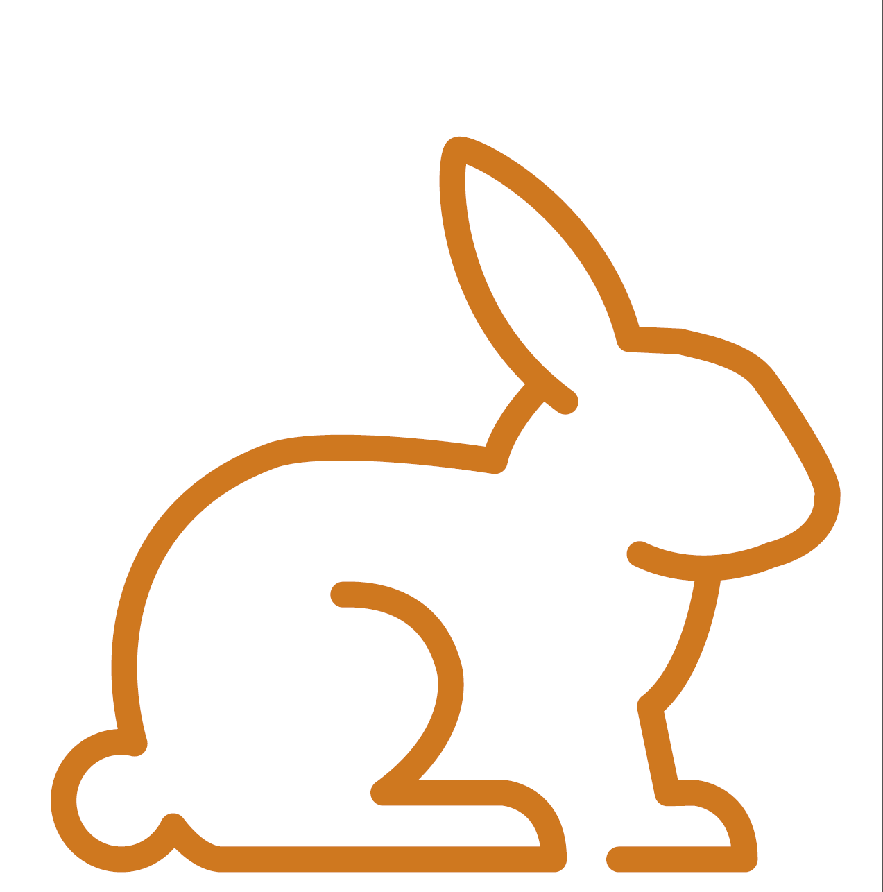 Icon showing a rabbit