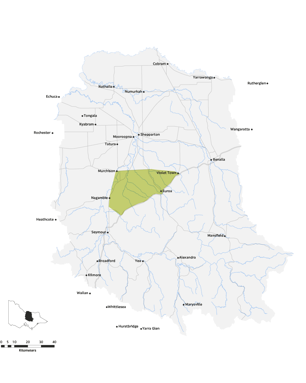 Longwood Plains CMN Map