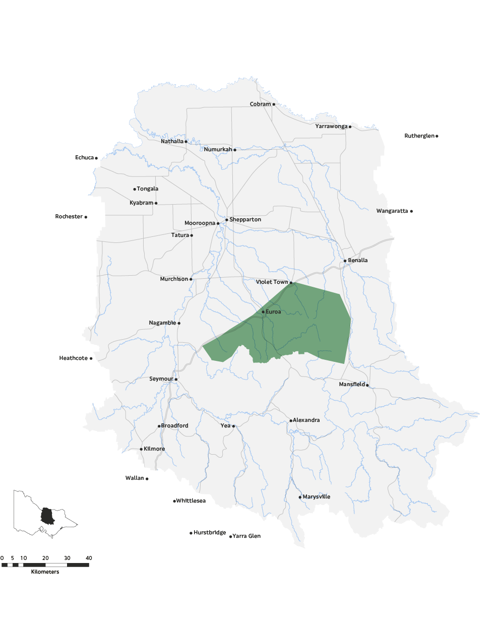 Strathbogie Ranges CMN Map